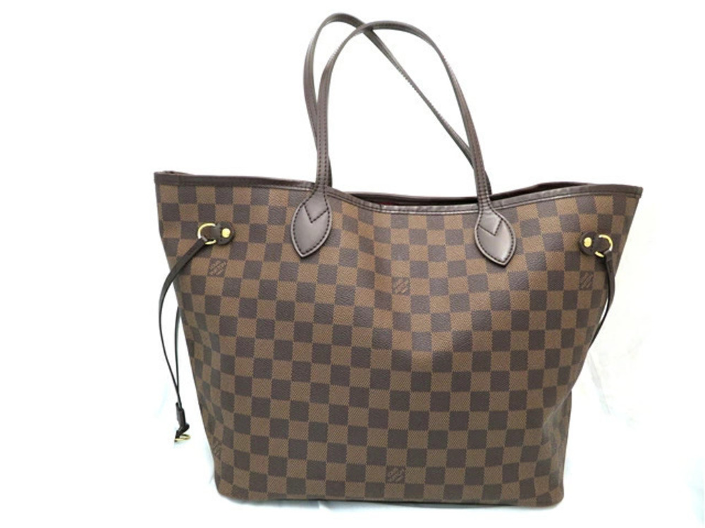 LOUIS VUITTON Neverfull Tote Bag Damier